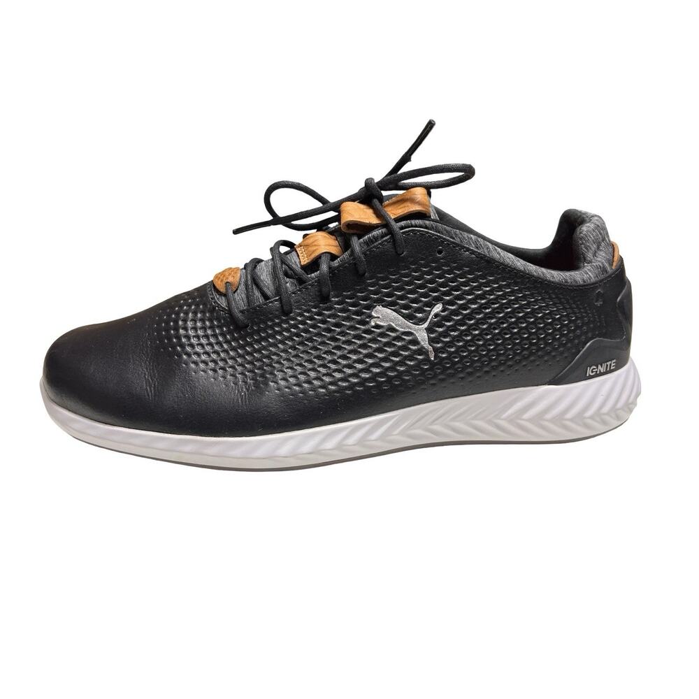 PUMA GOLF Men's Ignite Pwradapt 2.0 Waterproof Leather Golf Shoe SZ 8.5